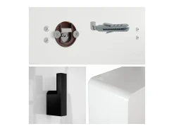 Panel de pared Linea en blanco de alto brillo