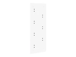 Perchero de pared Blanco 30 x 1,5 x 80 cm Madera de ingeniería