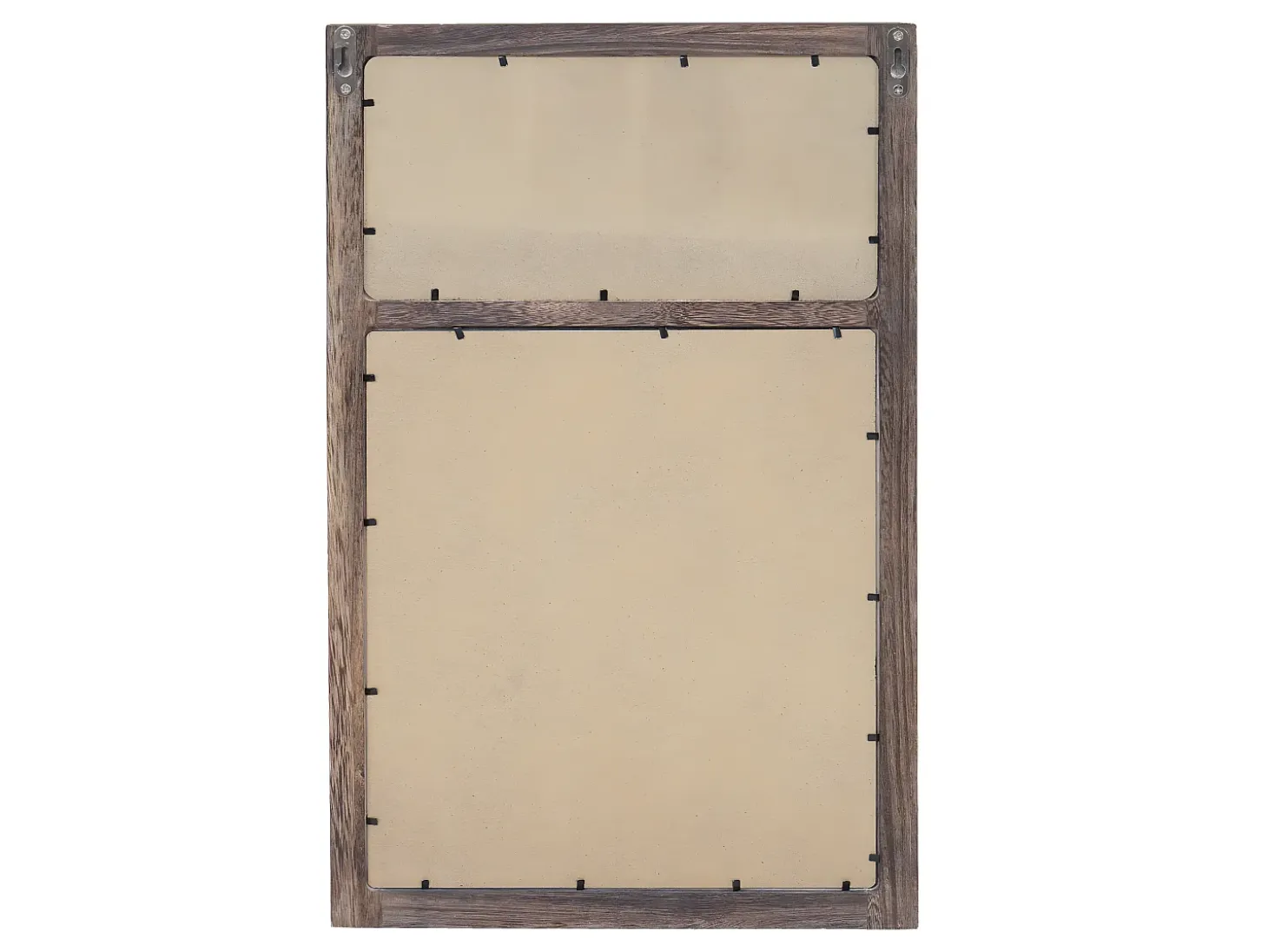 Perchero de pared MCW-C51 con pizarra, marrón, shabby