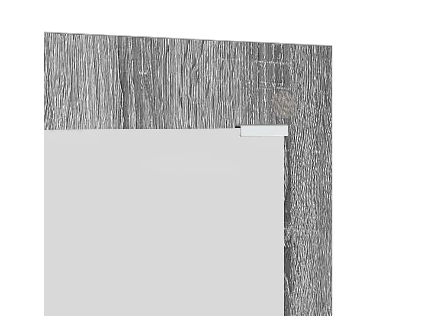 Perchero de pared Sonoma gris 96 x 1,5 x 90 cm