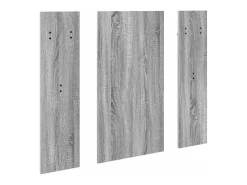 Perchero de pared Sonoma gris 96 x 1,5 x 90 cm