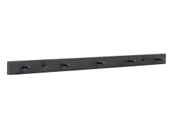 Perchero de Pared Vita, Negro, 70x4x4 cm, Kendra Home