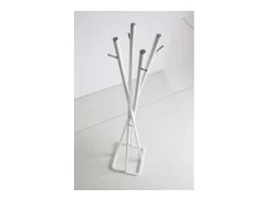 Perchero mod. 469 acabado lacado blanco, 180cm(alto) 38cm(ancho) 38cm(largo)