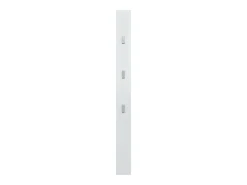 Perchero para armario 170 cm ganchos para ropa de pared panel de pared blanco 03_0002143