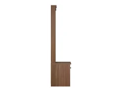 Perchero SANDNES 45x40x159,5 cm madera maciza de pino