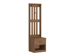 Perchero SANDNES 45x40x159,5 cm madera maciza de pino