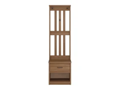 Perchero SANDNES 45x40x159,5 cm madera maciza de pino