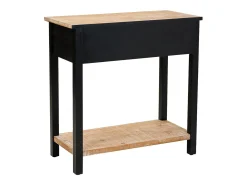 Recibidor de madera con 1 cajon y 1 balda