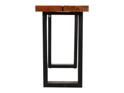 Recibidor De Madera Y Metal