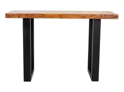 Recibidor De Madera Y Metal