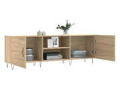 Rivka Mueble para TV madera de ingeniería roble Sonoma 150x30x50 cm