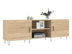 Rivka Mueble para TV madera de ingeniería roble Sonoma 150x30x50 cm