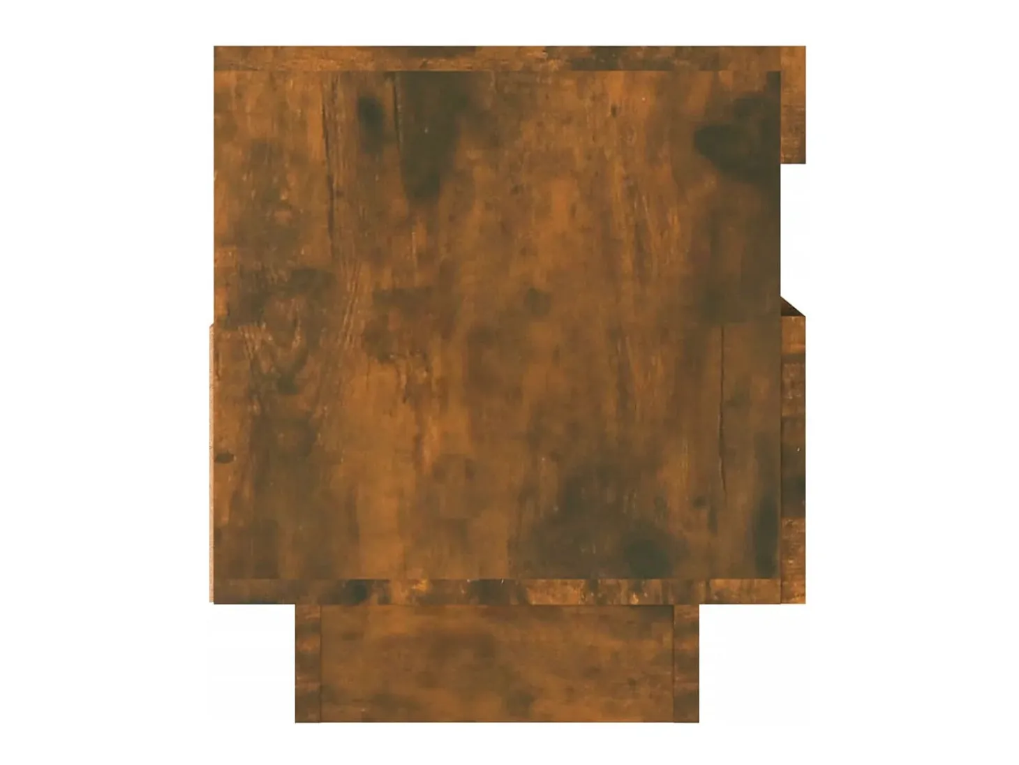 Roelant Mueble de TV con luces LED color roble ahumado 80x35x40 cm