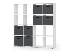 Separador de ambientes blanco 138.5x29x142.5 karree