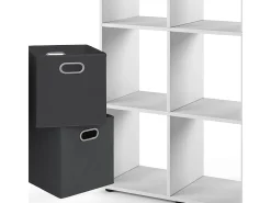 Separador de ambientes blanco 138.5x29x142.5 karree