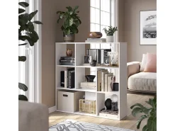 Separador de ambientes blanco 107.2x29x107.8 nove
