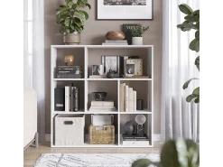 Separador de ambientes blanco 107.2x29x107.8 nove
