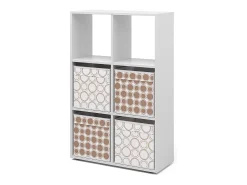 Separador de ambientes blanco 72x29x107.8