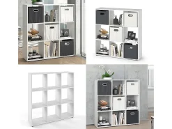 Separador de ambientes blanco 104x29x108 nove