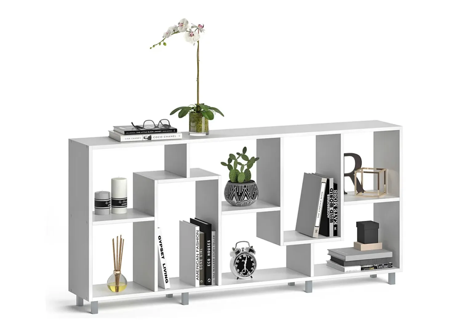 Separador de ambientes blanco 160.6x25x67.2 noa