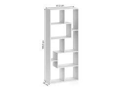Separador de ambientes blanco 160.6x25x67.2 noa
