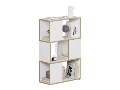 Separador de ambientes blanco/roble 60x24x94 eneos