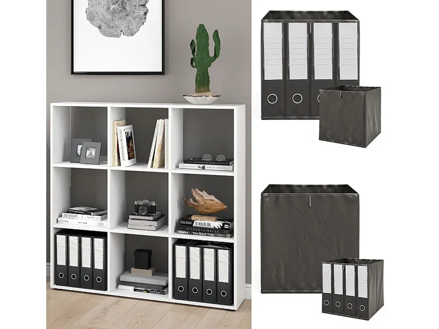 Separador de ambientes blanco 104x29x108 nove