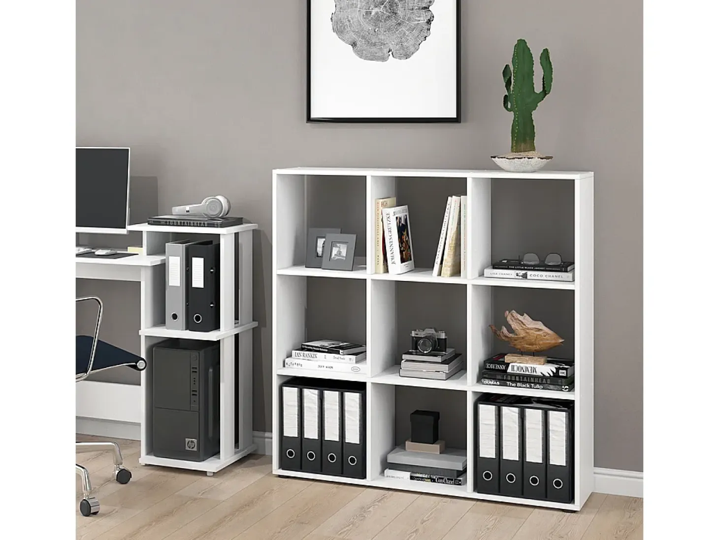 Separador de ambientes blanco 104x29x108 nove