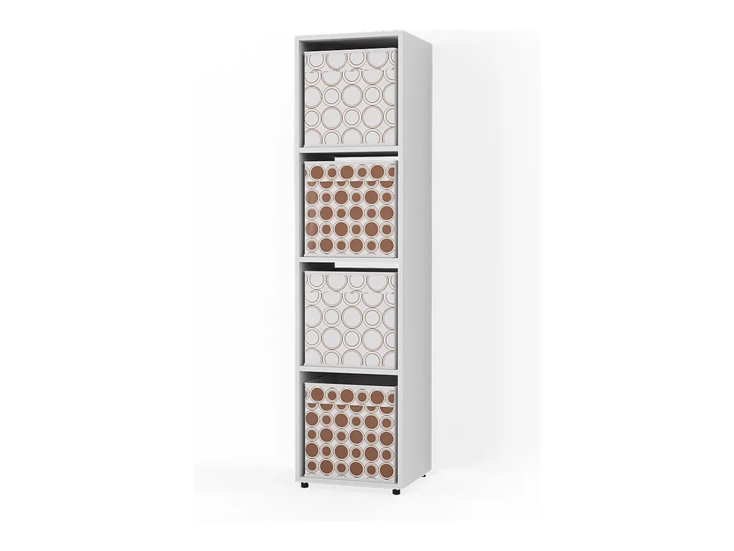 Separador de ambientes blanco 142.5x33x36.2 ludus