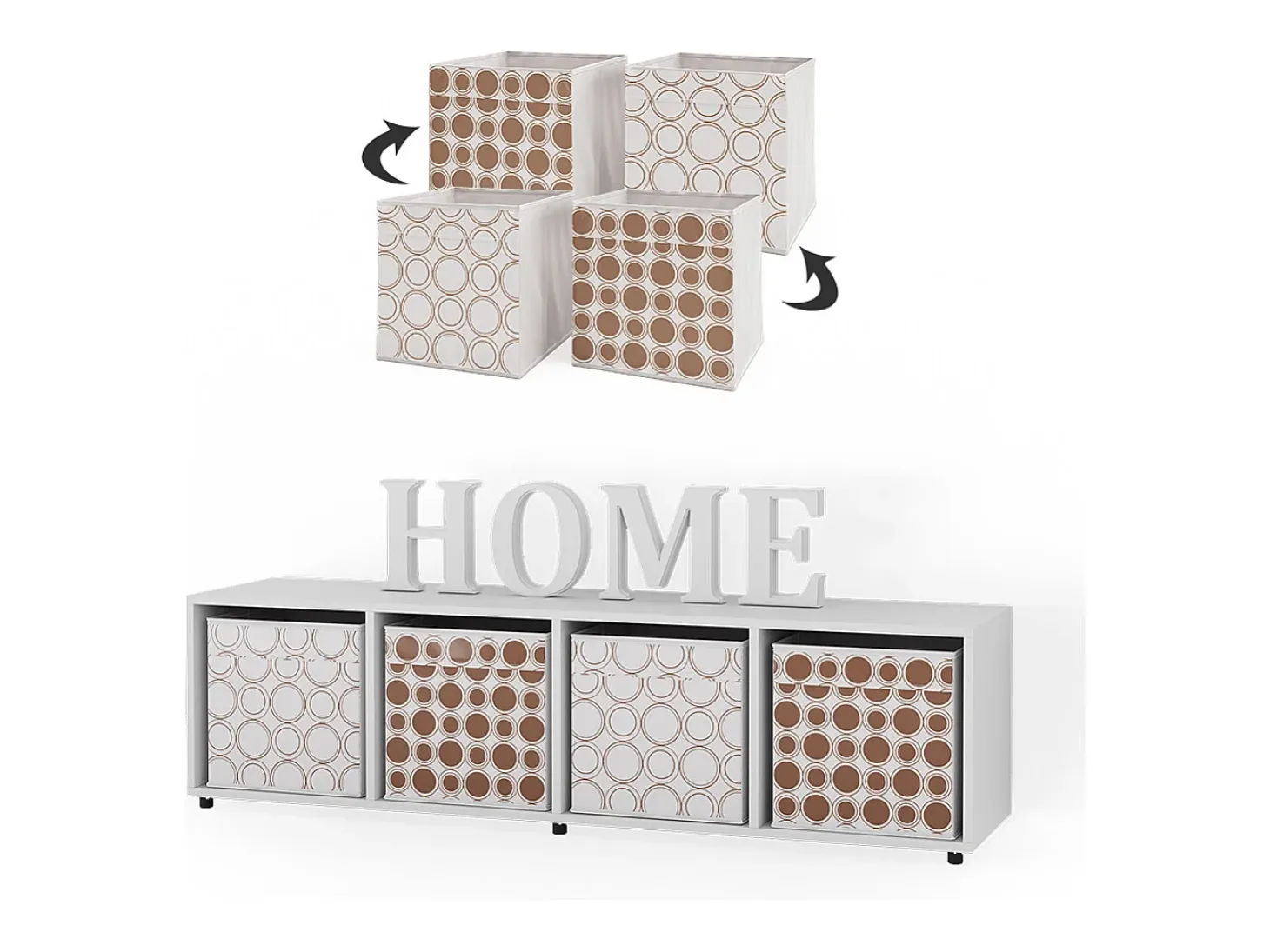 Separador de ambientes blanco 142.5x33x36.2 ludus
