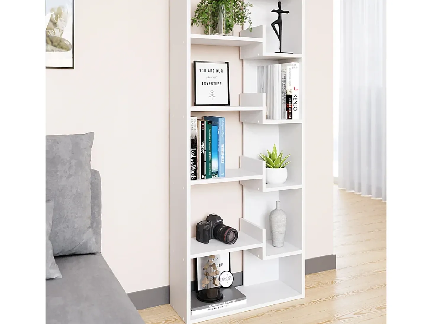 Separador de ambientes blanco 61x22.1x160.2 fico