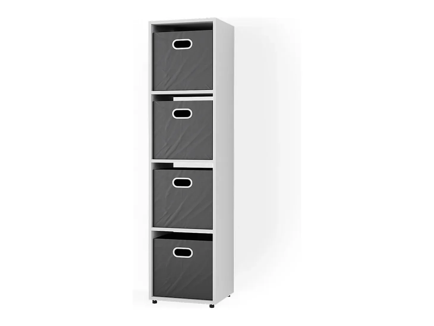 Separador de ambientes blanco 142.5x33x36.2 ludus