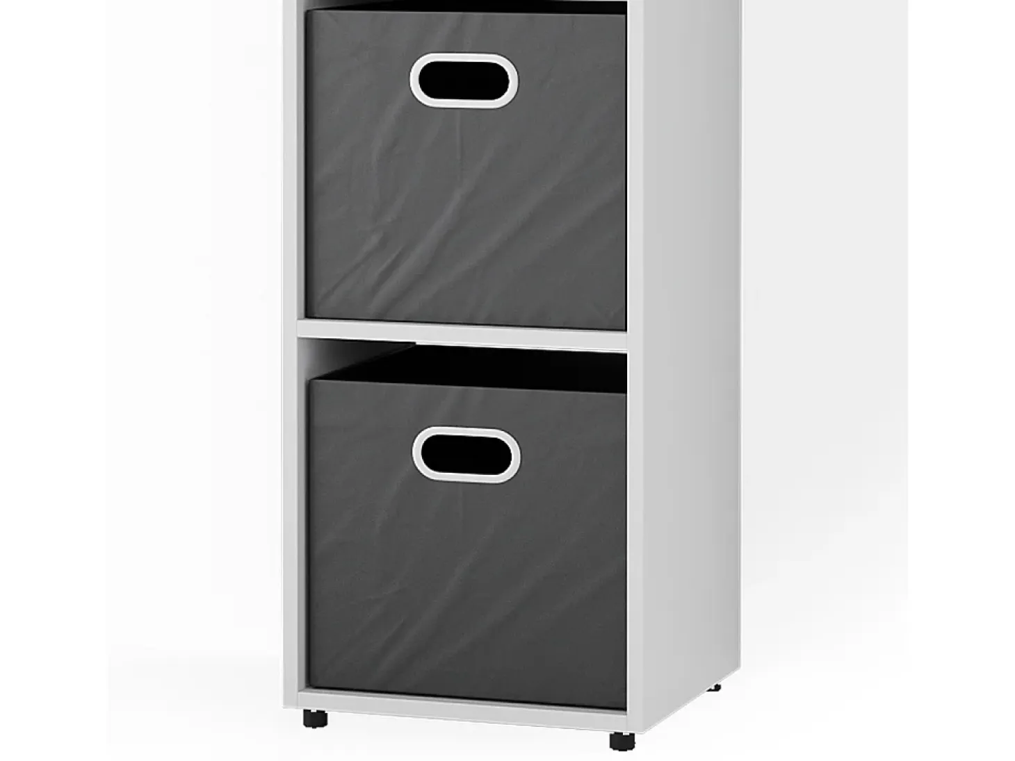 Separador de ambientes blanco 142.5x33x36.2 ludus