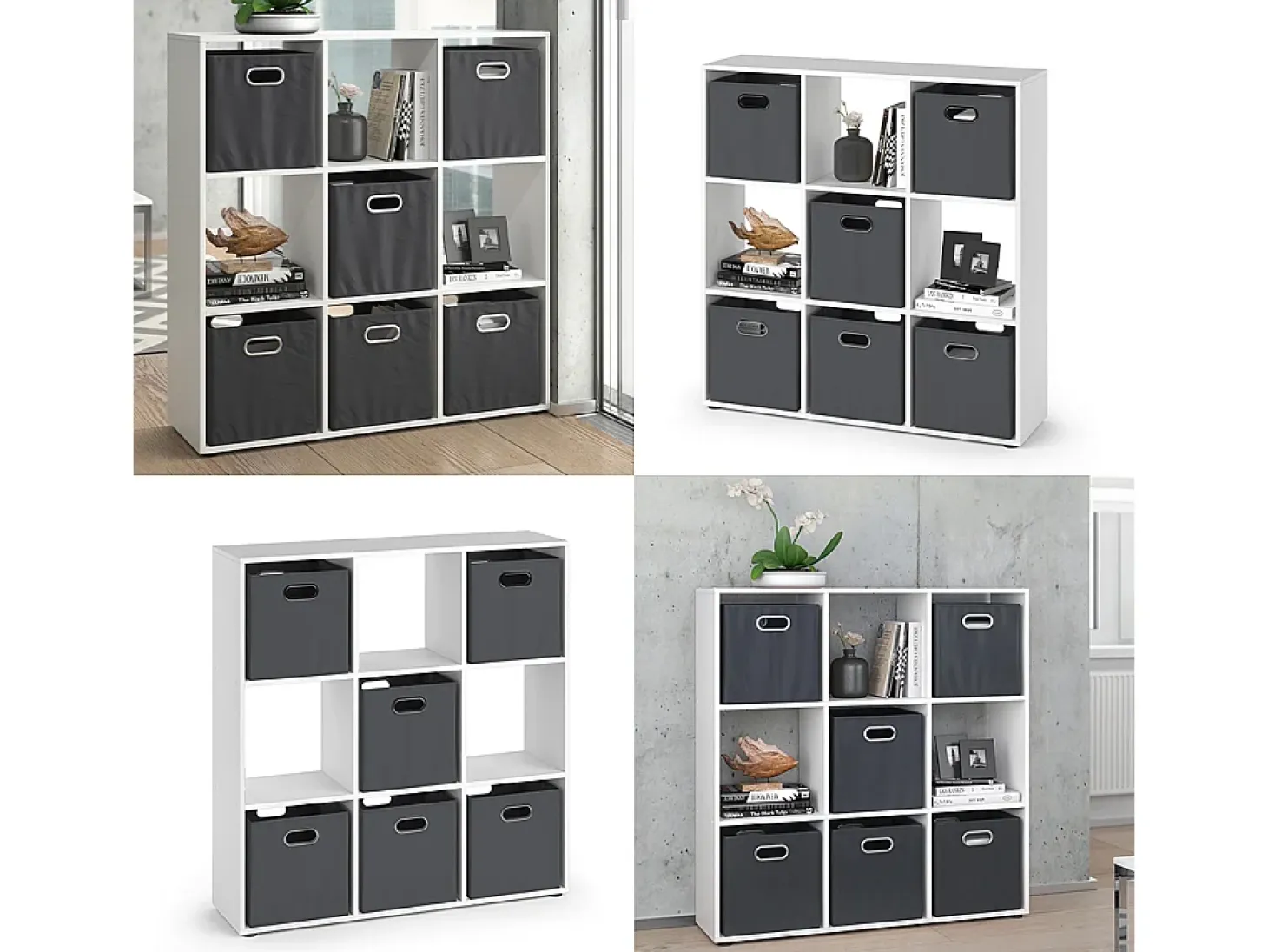 Separador de ambientes blanco 104x29x108 nove
