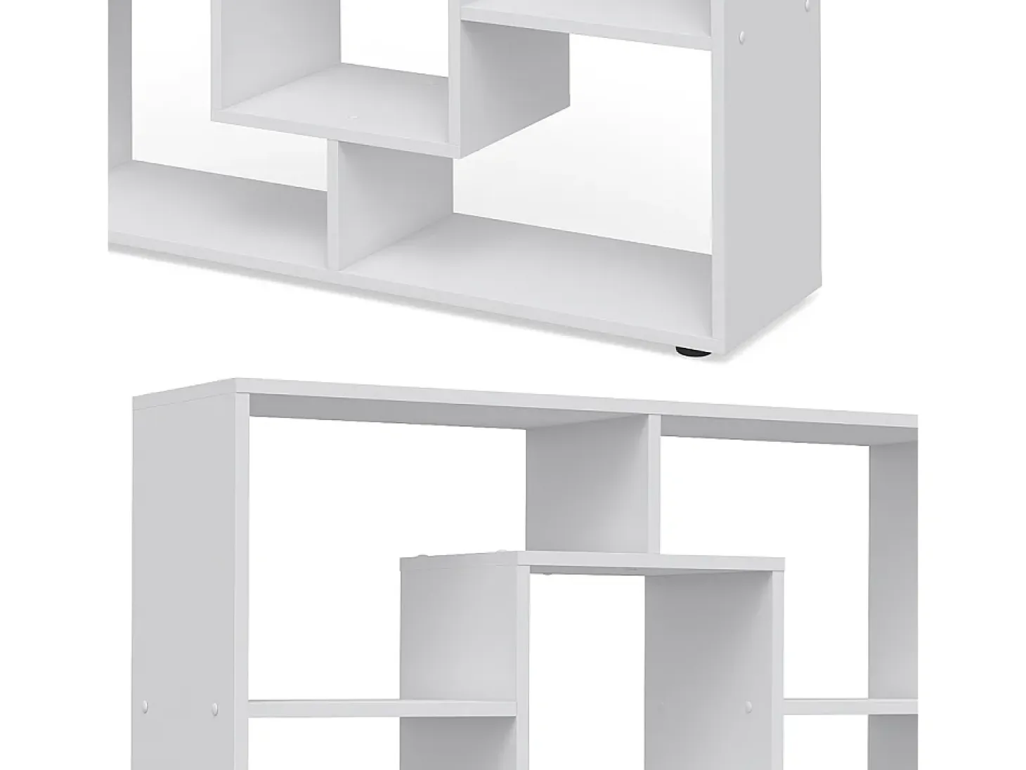 Separador de ambientes blanco 107.2x29x143