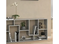 Separador de ambientes gris 160.6x25x67.2 noa