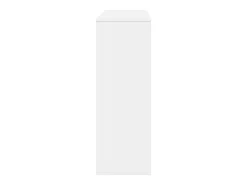 Separador de ambientes madera ingeniería blanco 100x33x94,5 cm