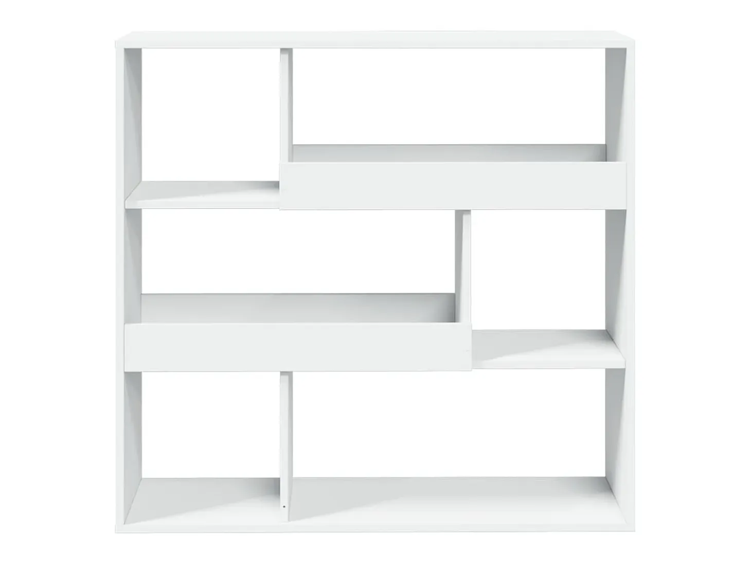 Separador de ambientes madera ingeniería blanco 100x33x94,5 cm