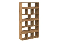 Separador de ambientes madera roble artisian 100x33x187,5 cm