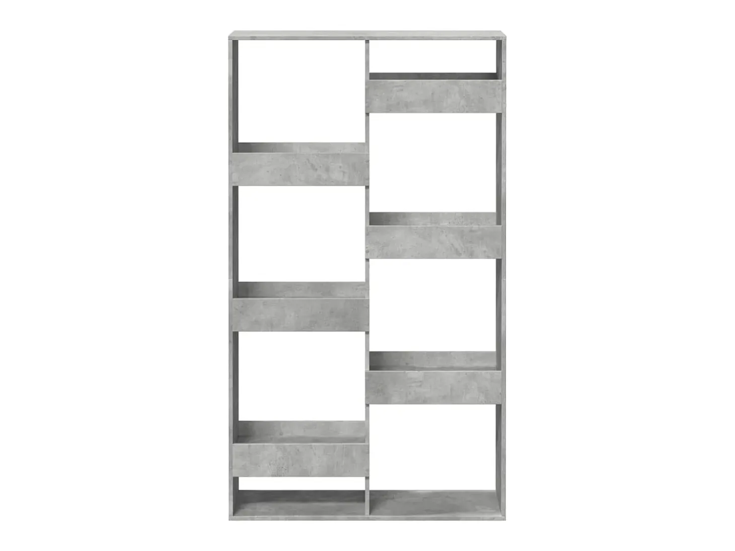 Separador de ambientes madera gris hormigón 100x33x175 cm