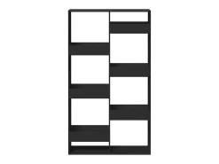 Separador de ambientes madera ingeniería negro 100x33x175 cm