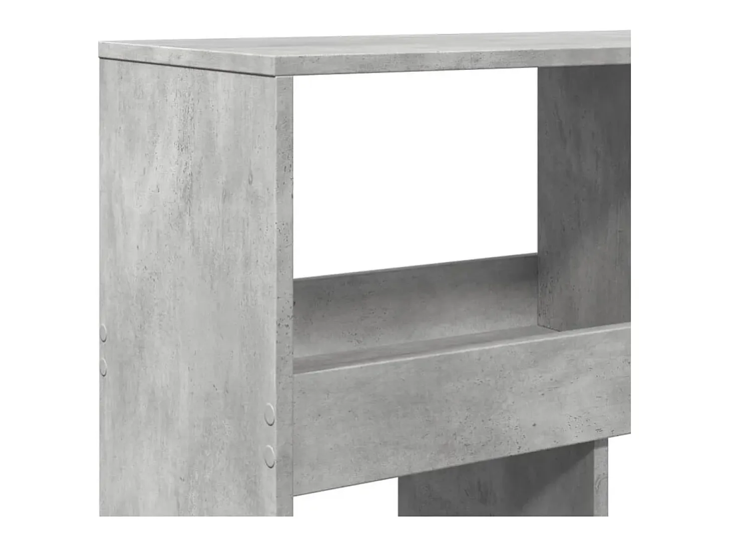 Separador de ambientes madera gris hormigón 100x33x125,5 cm