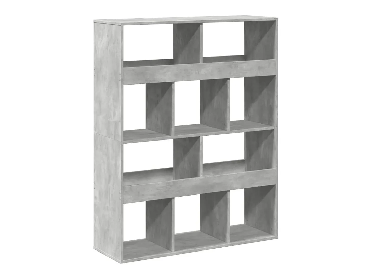 Separador de ambientes madera gris hormigón 100x33x125,5 cm