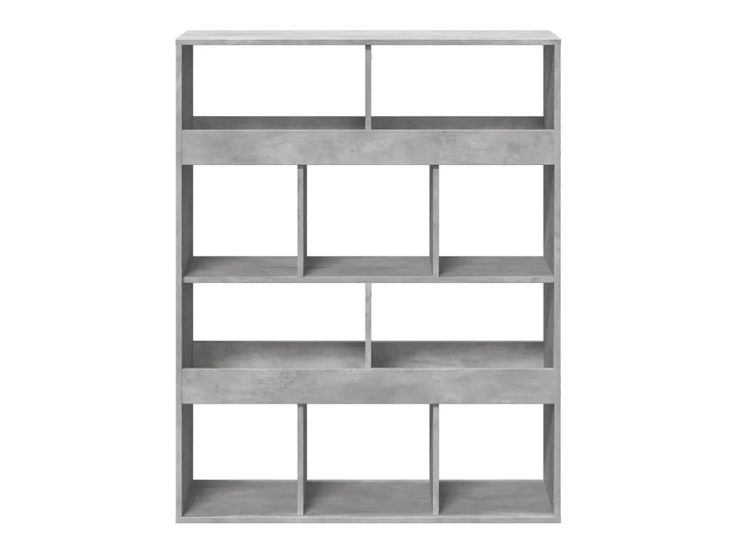 Separador de ambientes madera gris hormigón 100x33x125,5 cm