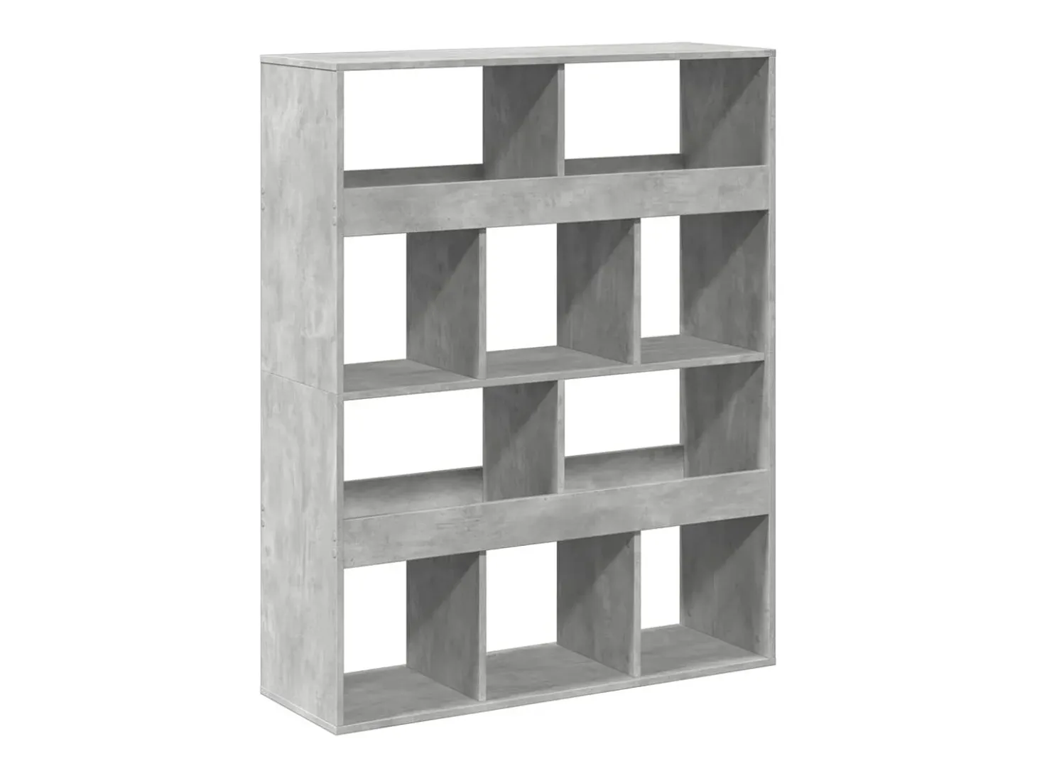 Separador de ambientes madera gris hormigón 100x33x125,5 cm