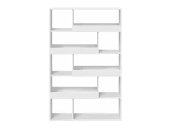 Separador de ambientes madera ingeniería blanco 100x33x156,5 cm