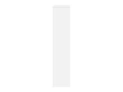 Separador de ambientes madera ingeniería blanco 100x33x156,5 cm
