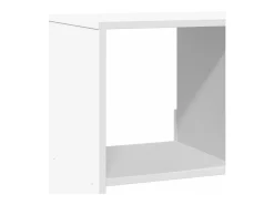 Separador de ambientes madera ingeniería blanco 100x33x156,5 cm