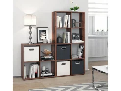 Separador de ambientes madera antigua 143x29x72 scutum