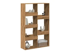 Separador de ambientes madera roble artisian 100x33x155,5 cm